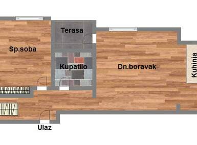 Jednoiposoban stan, Novi Sad, Novo Naselje, prodaja, 40m2, 90800e, id955465